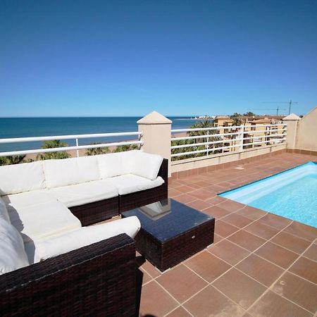 Ático espectacular con piscina privada en primera línea de playa Apartamento Dénia Exterior foto